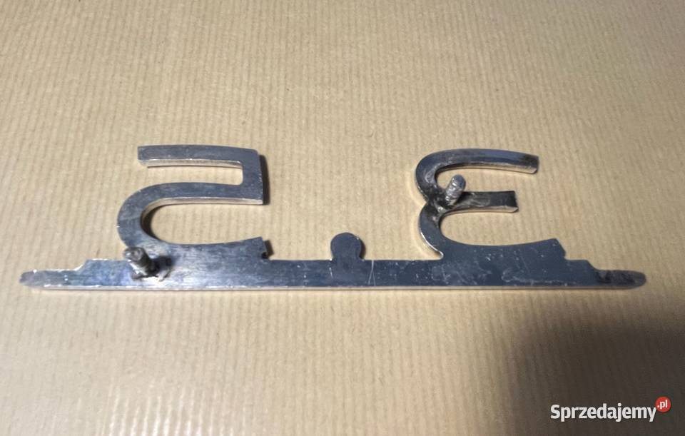 Mercedes Benz W108 logo klapy tył 280 SE 35 Poznań