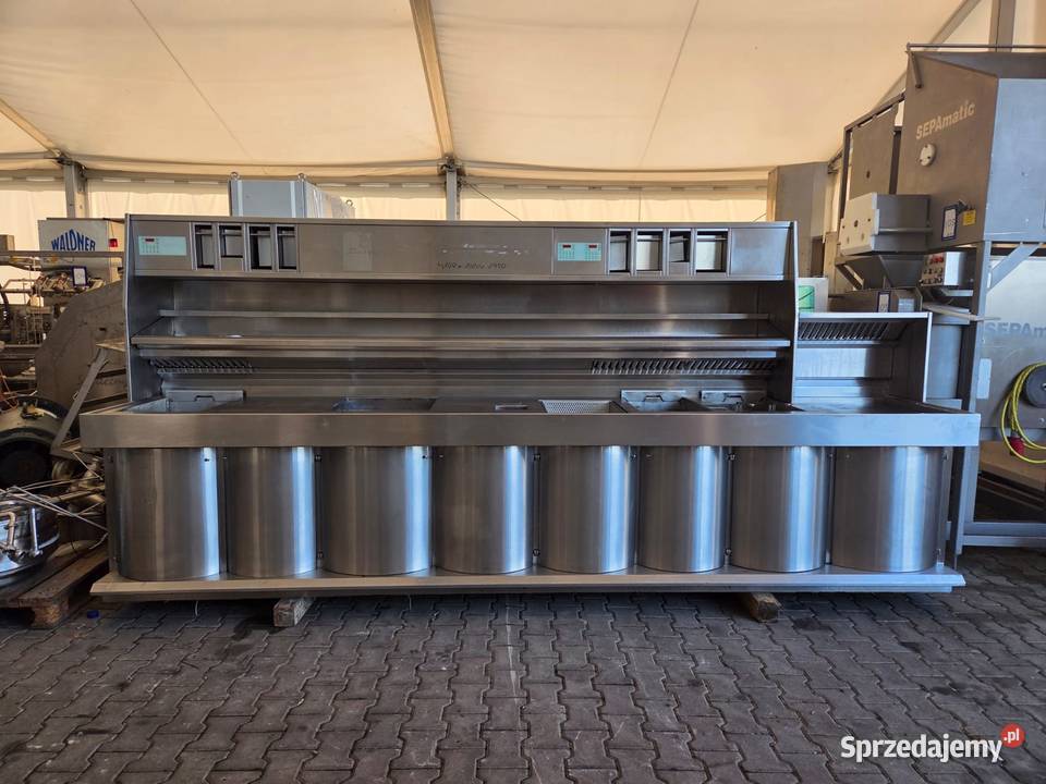 KIREMKO HRF 2 Frytkownica przemysłowa 3komorowa Krotoszyn