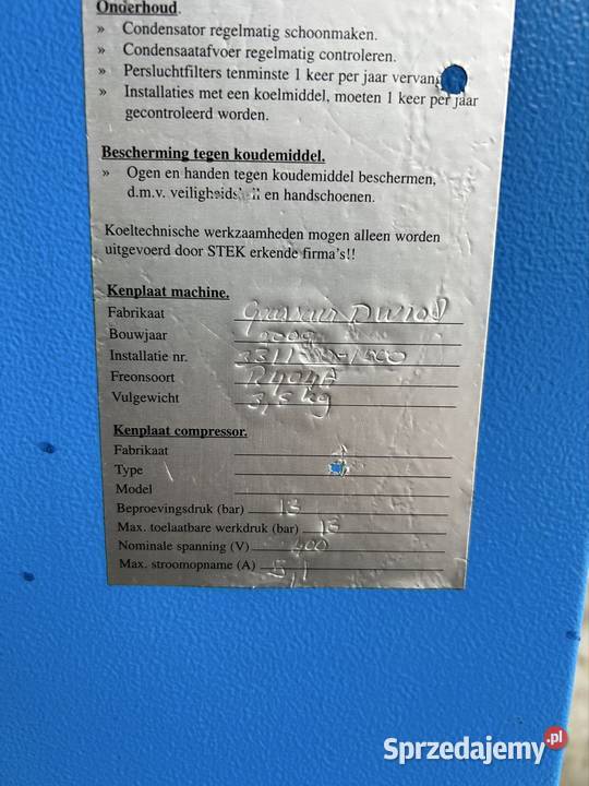 Osuszacz sprężonego powietrza Separator wody Krosno