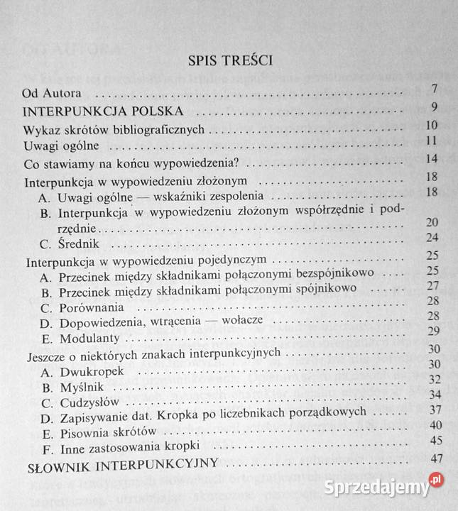Słownik interpunkcyjny języka polskiego Jerzy Chełm