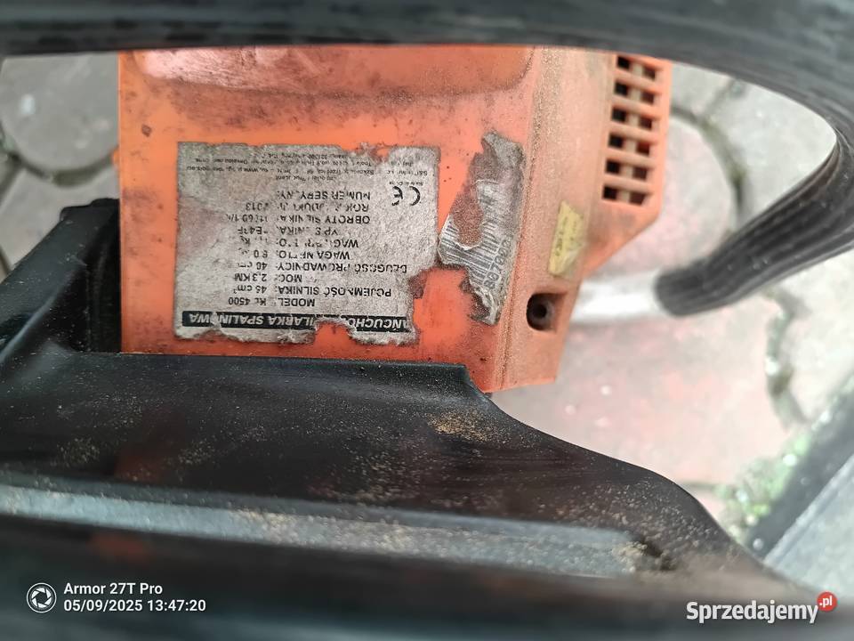 Pilarka spalinowa nieużywana lat sprawna przed