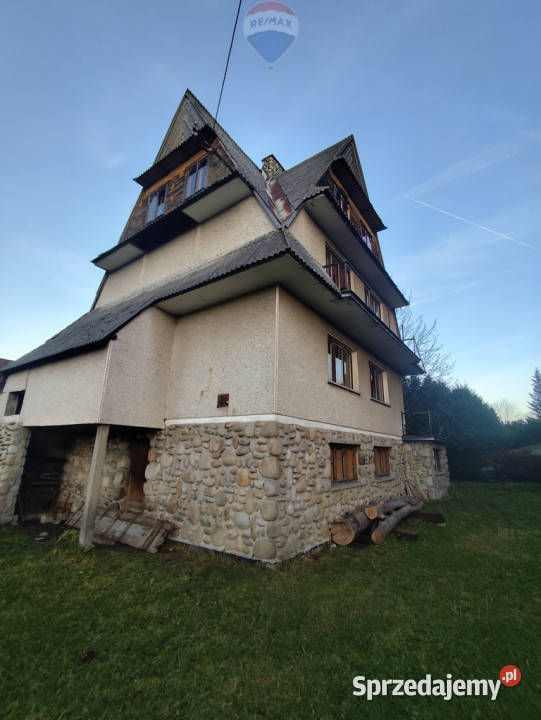 DOM DO REMONTU ZAKOPANEGO Poronin sprzedam