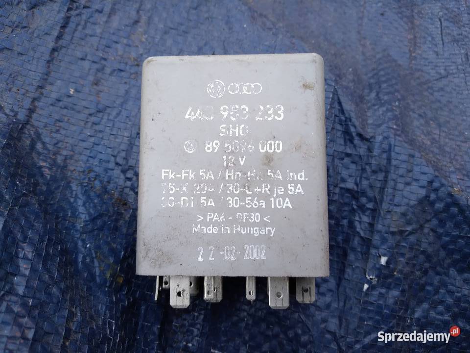 Przekaźnik alarmu 73 443953233 Audi Vw Seat osobowe lubuskie Strzelce Krajeńskie
