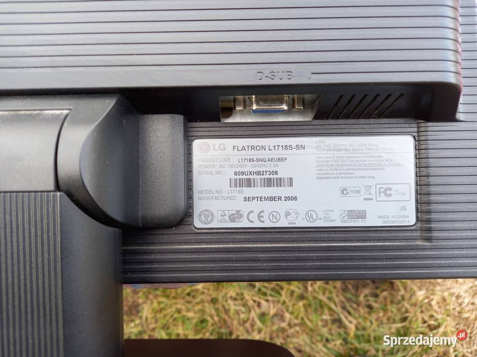Monitor komputerowy LG Łomża sprzedam