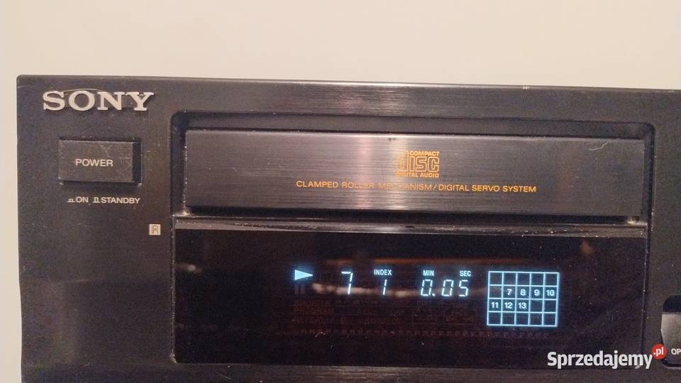 Odtwarzacz CD Sony cdp 461 z pilotem Trzebuska