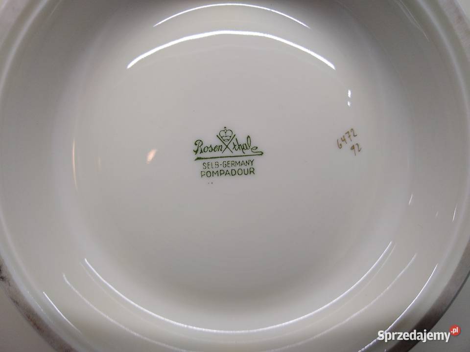 Misa patera na stopie Rosenthal Pompadour