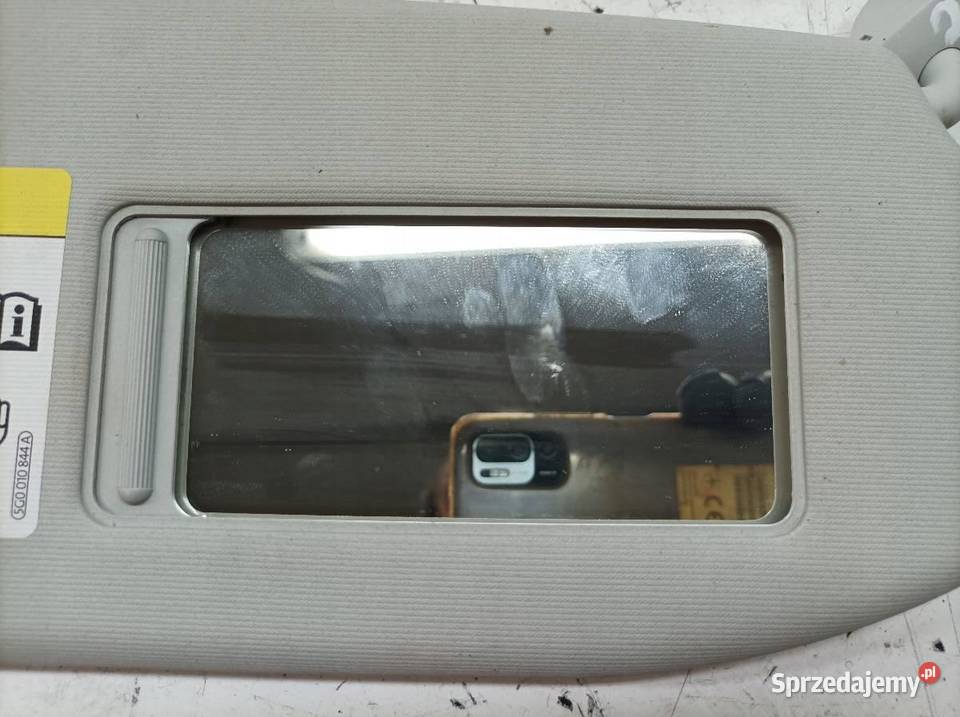 DASZKI PRZECIWSŁONECZNE PRAWY LEWY OSŁONA KPL 6J