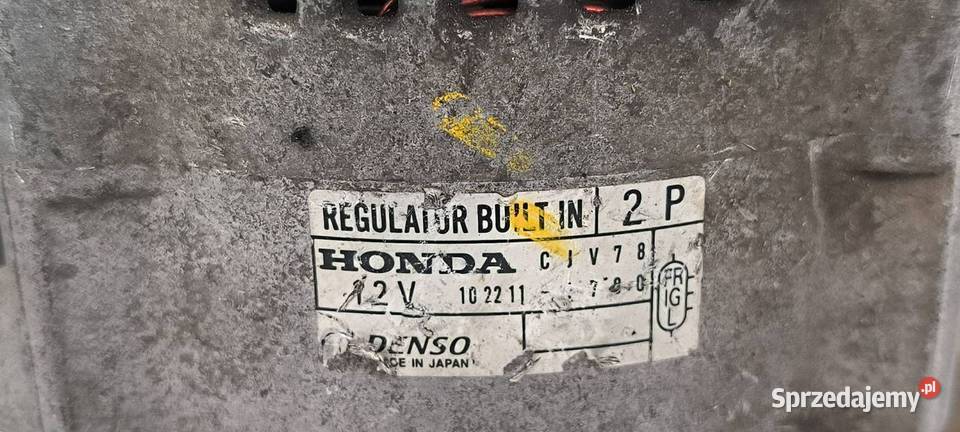 ALTERNATOR HONDA CJV78 kujawsko-pomorskie Lipno