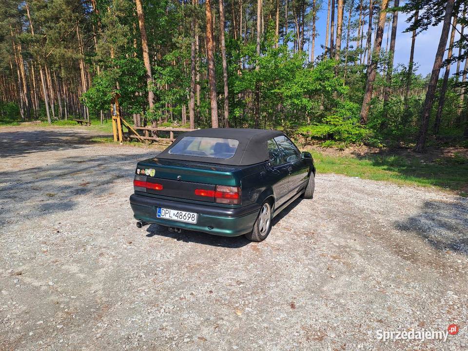 Renault 19 cabriolet welurowa tapicerka Chocianów