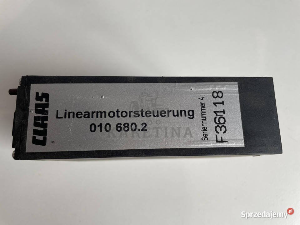 Claas Linearmotorsteuerung 0106804 0106803 Jastrzębniki