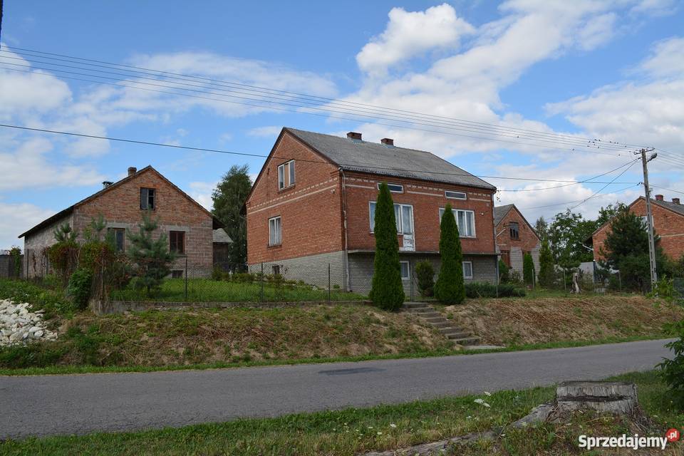 Dom z budynkami gospodarczymi na działce 110ha małopolskie Brzuchania