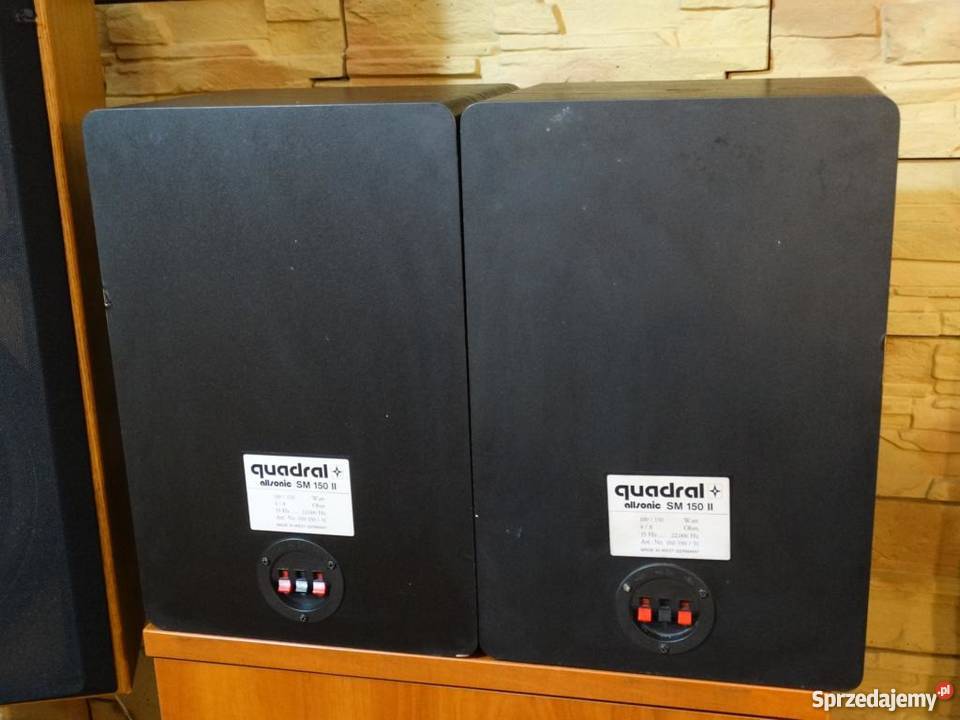 Audiofilskie monitory Quadral allsonic SM 150 Jasło