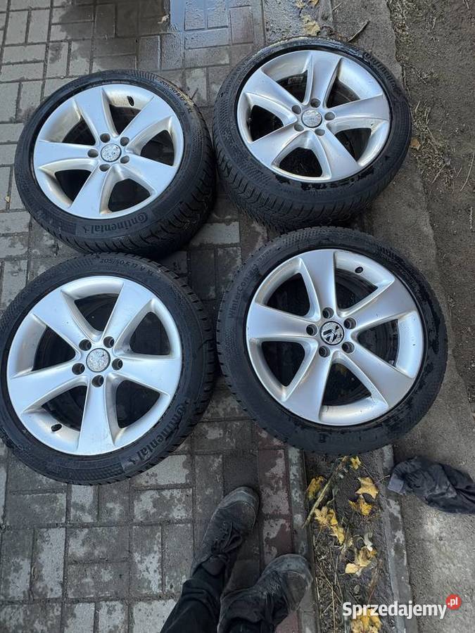 Felgi aluminiowe z oponami zimowymi