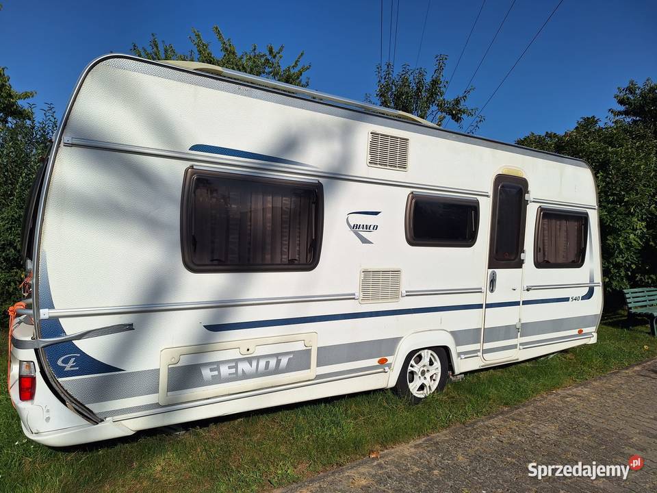 Przyczepa kempingowa FENDT BIANCO 540 2013 r podlaskie Kolno sprzedam