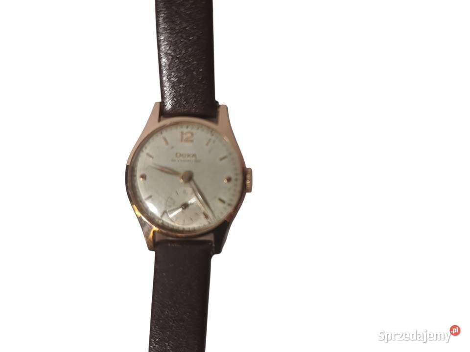 Zegarek Damski Doxa AntiMagnetique złoto 585 Damskie Katowice
