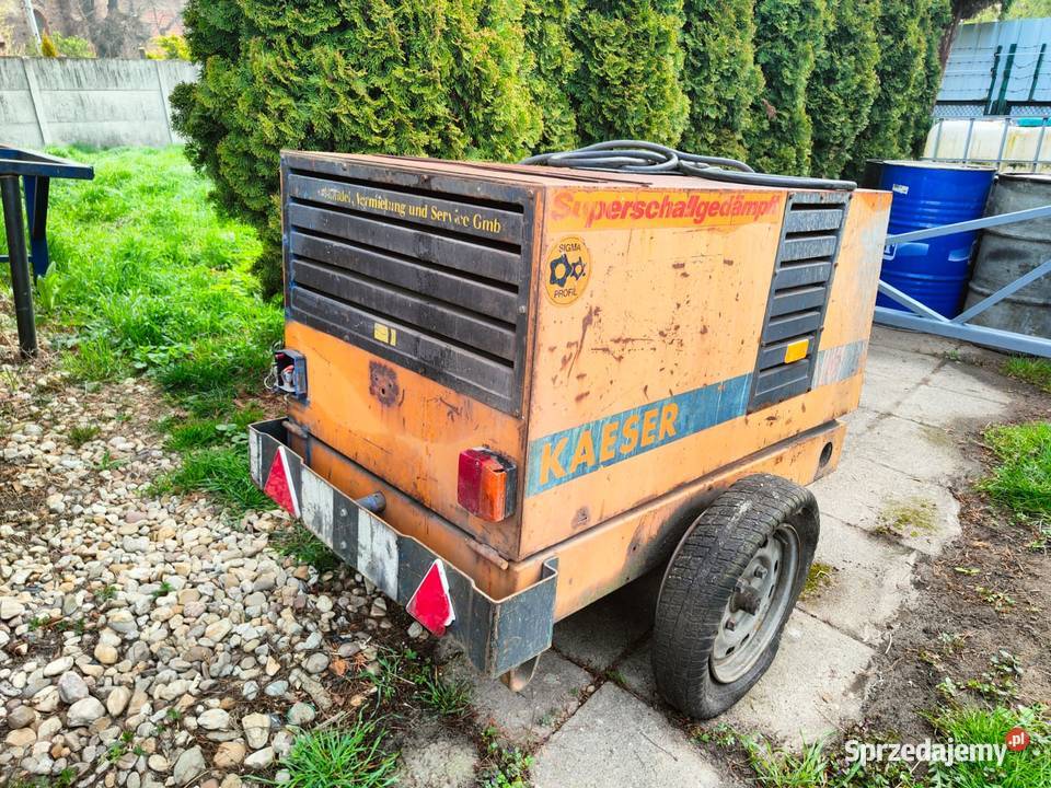 Kompresor Kaeser silnik Inducta typ SLF 160 Kompresory opolskie Zielęcice