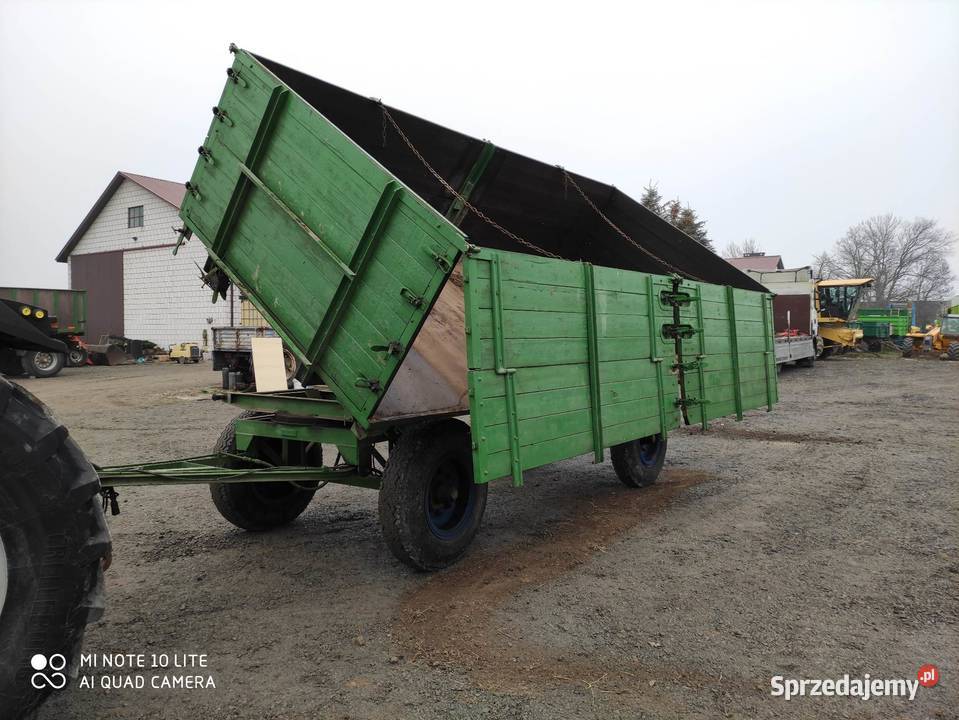 Przyczepa wywrotka na 2 strony boki 10 ton Radom