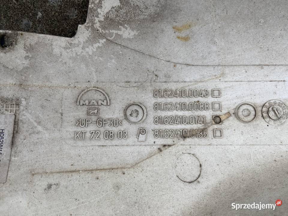 Osłona Słupka Man TGX 81624100041 81624100042 Maszewo sprzedam