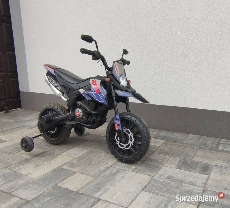 Motorek Jeździk Elektryczny Aprilia RX 5kg Wola Zarczycka sprzedam