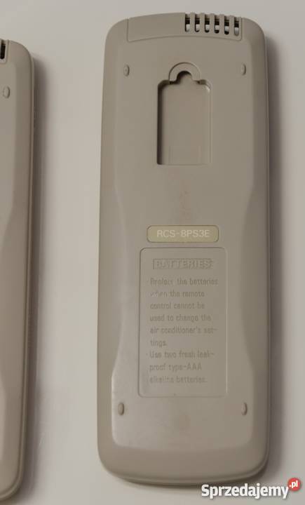 Pilot klimatyzacji Sanyo RCS53E i RCS83E ścienna Częstochowa