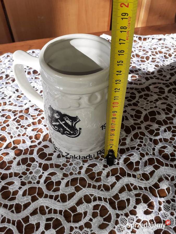 Kolekcjonerski kufel do piwa Tułowice 1985 Birofilistyka