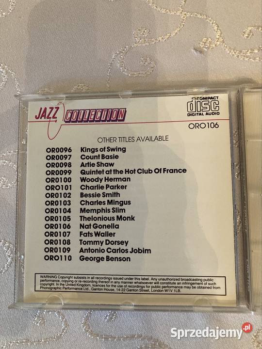 Płyta Cd Album Nat Gonella I Cant Dance Jazz