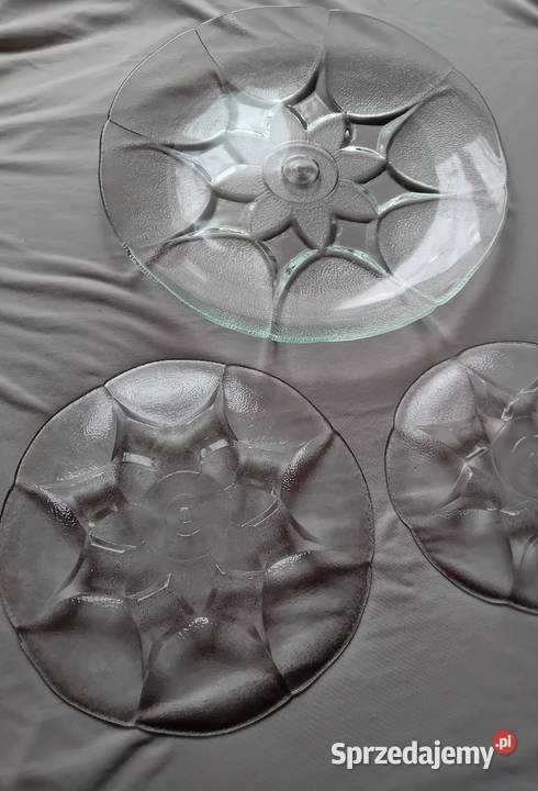 Komplet 3 talerzy z dziurką model Stella HSG Koźminek