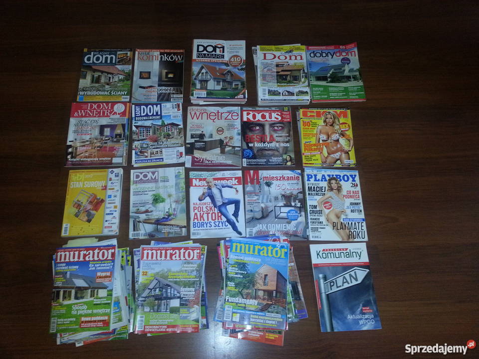 czasopisma budowlane 1000ce projektów Lublin sprzedam