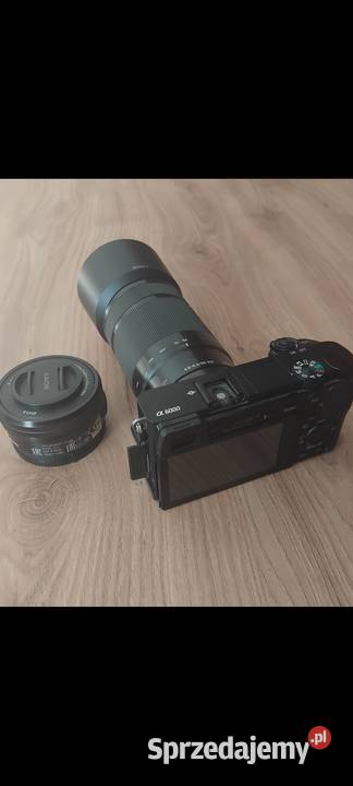 Sony a6000 z dwoma obiektywami Paczółtowice