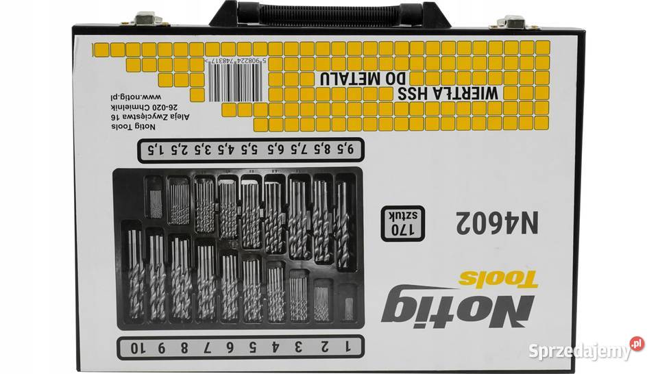 WIERTŁA DO METALU STALI ZESTAW WIERTEŁ 110mm Chmielnik sprzedam