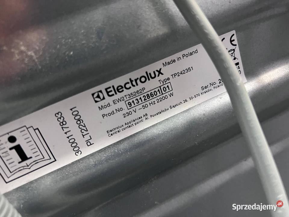 Pralka Electrolux EWT35262P Sprawna Gwarancja Warszawa