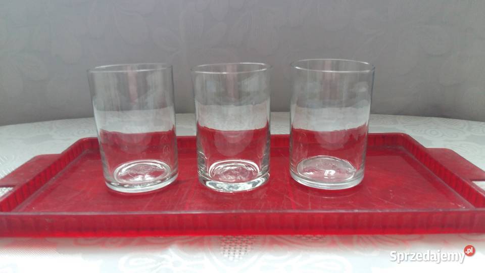 Szklanki literatki retro Łódź