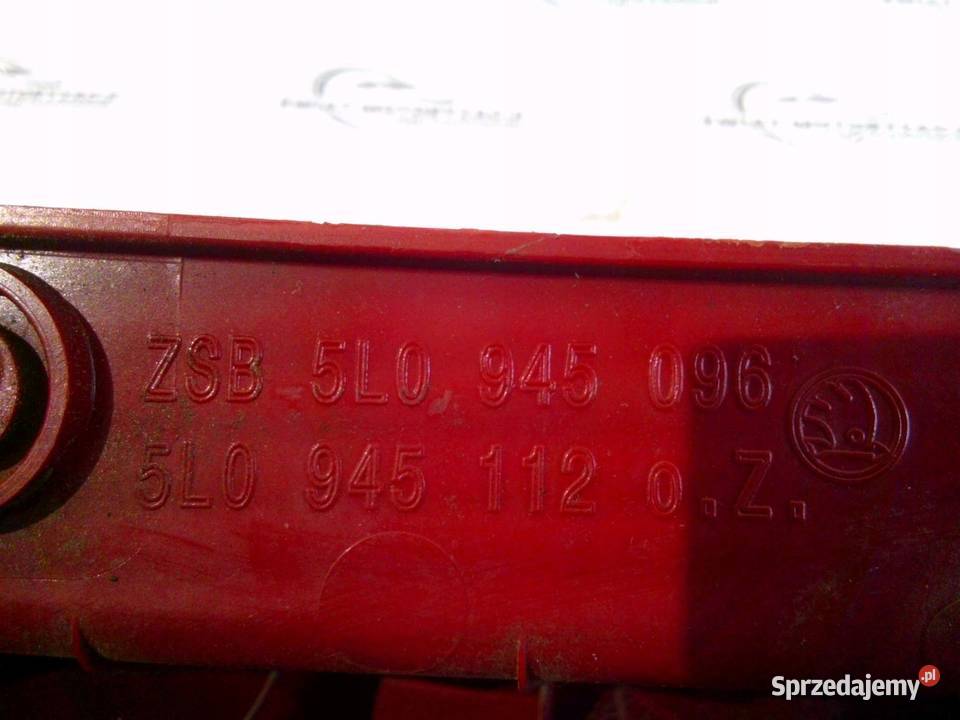 SKODA YETI 12r lampa prawa tył 5L0945096 świętokrzyskie