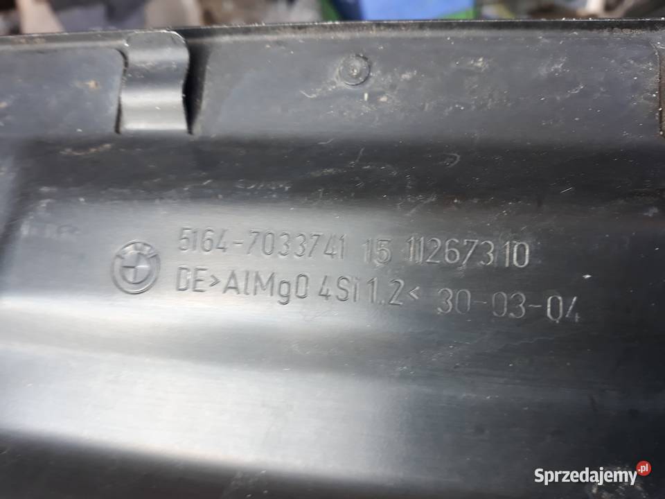 BMW 5 E60 E61 WZMOCNIENIE GÓRNE PASA PRZÓD Karoseria Międzychód