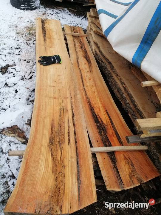 Bale foszty deski dąb jesion modrzew stolik mazowieckie