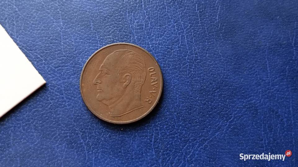 Stare monety 5 ore 1959 Norwegia Lesko