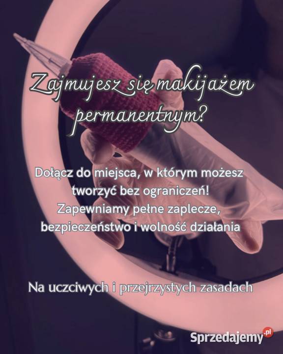 Wynajmę stanowisko beauty PMU brwi rzęsy Gliwice sprzedam