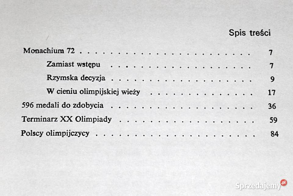 Olimpiada Monachium 1972 Andrzej Jucewicz A Pozostałe sprzedam