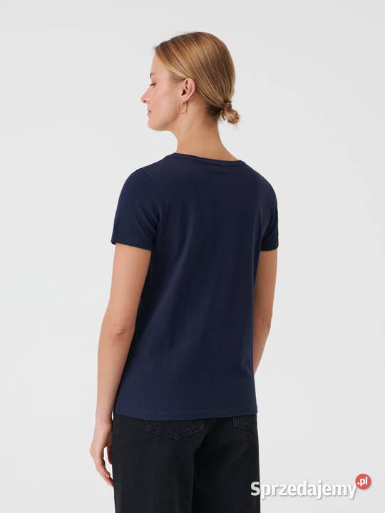 granatowy tshirt Sinsay małopolskie Olkusz