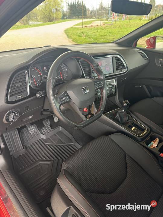 Seat Leon 150 FR Radar Lakier Niski przebieg wielofunkcyjna kierownica Leon Krosno
