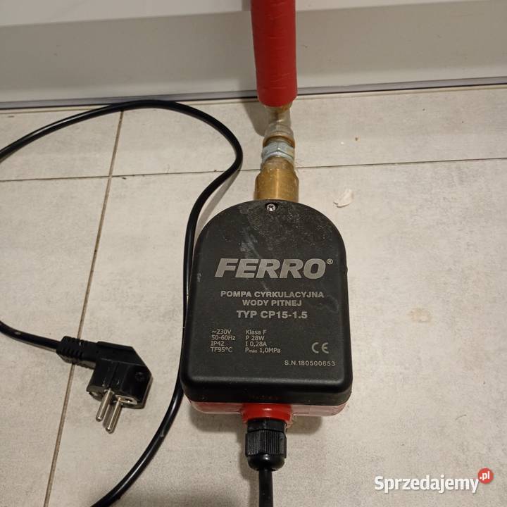 Pompa cyrkulacji wody Niedrzwica Duża