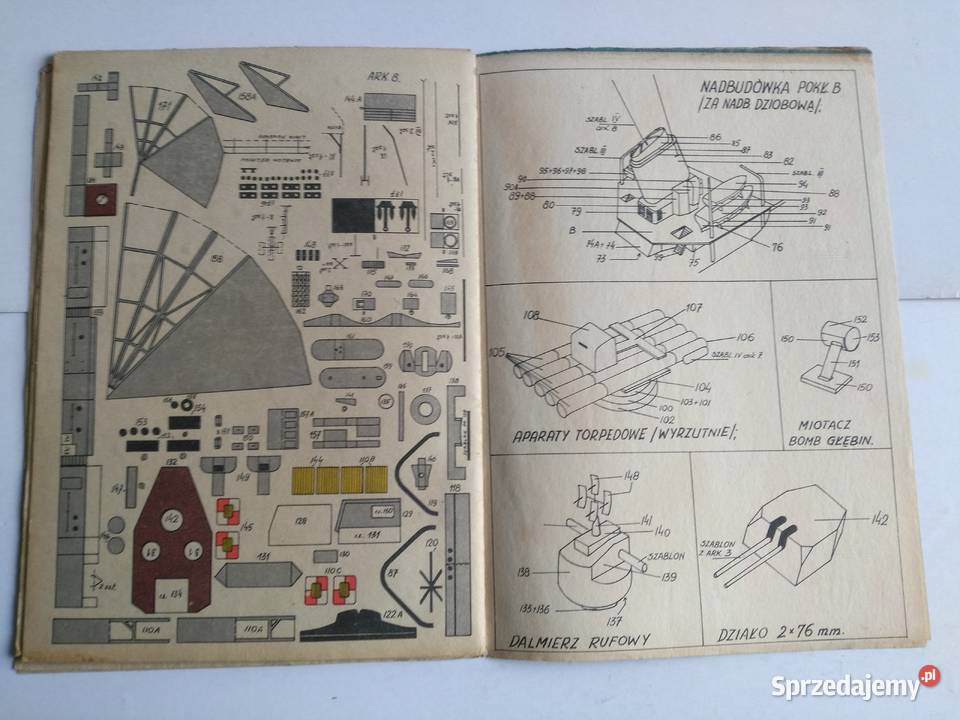 Mały Modelarz 61978 Niszczyciel GROM Modelarstwo Dąbrowa Górnicza