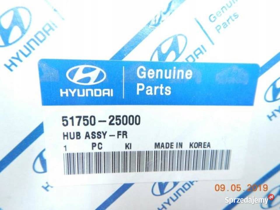 PIASTA KOŁA PRZÓD HYUNDAI ACCENT II III IV COUPE osobowe