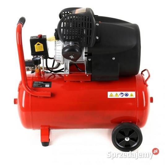 KOMPRESOR OLEJOWY SPRĘŻARKA 50L KD1484 Sporty strzeleckie i myślistwo wielkopolskie Przyłęki