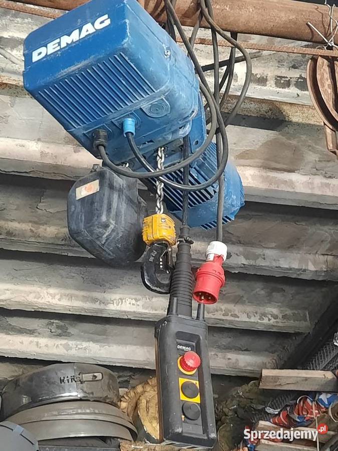 wciągnik łańcuchowy Demag suwnica