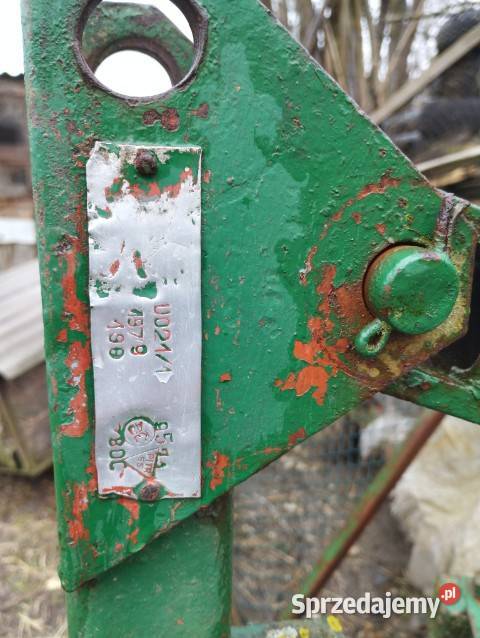 Pług dwuskibowy unia Grudziądz Jędrzejów