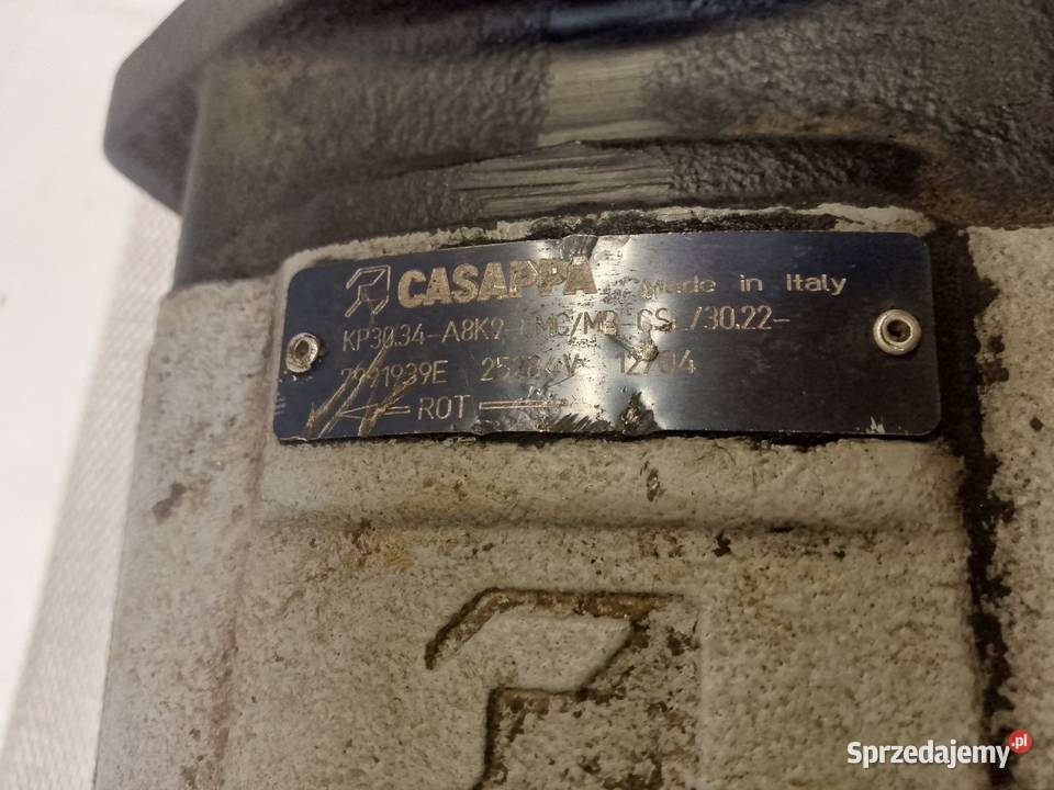 POMPA HYDR CASAPPA KP3034A8K9 POMPA TYLNA Układ hydrauliczny Turek