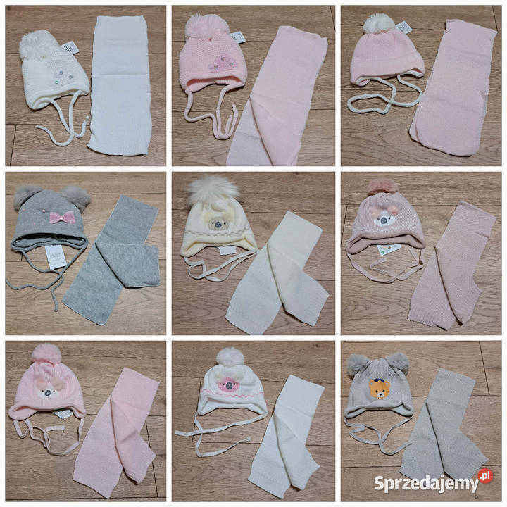 Hurt wyprzedaż czapek kominów rękawiczek 012lat kujawsko-pomorskie Złotniki Kujawskie