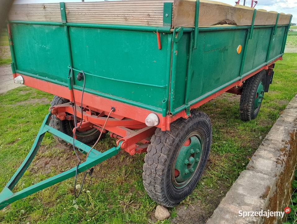 Sprzedam przyczepę rolniczą D 44 A Przyczepy rolnicze Karsewo