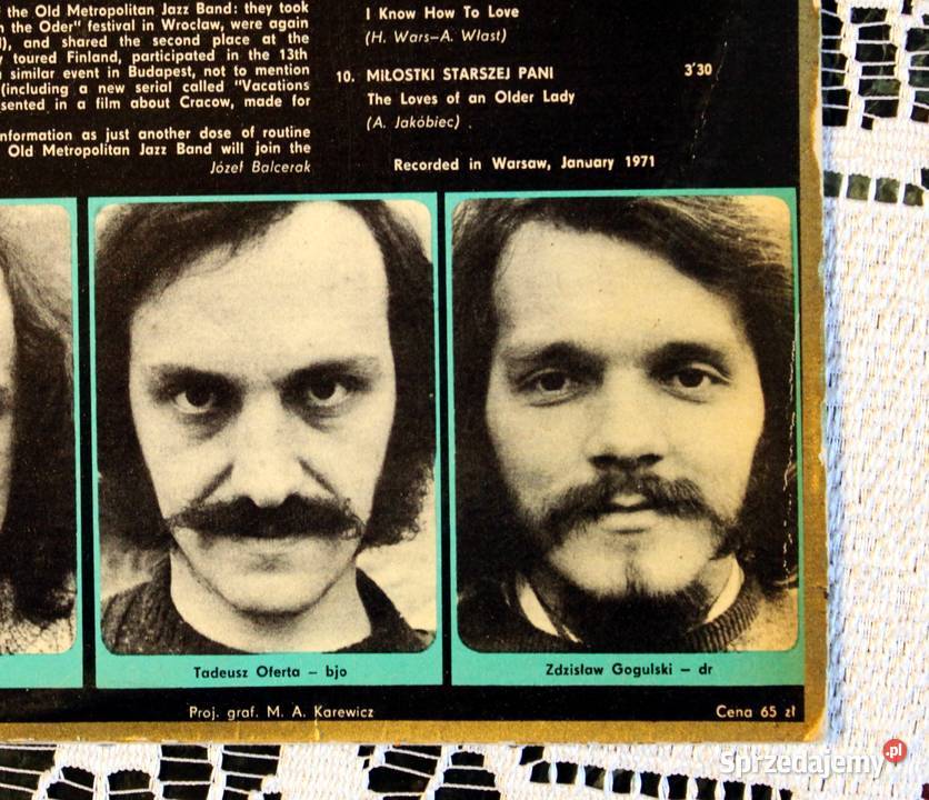 Old Metropolitan Band Time Machine Polish Jazz 1 płyta Szczecin